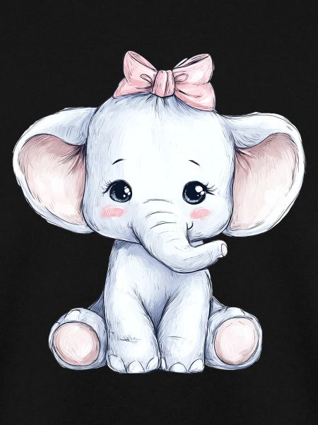 Süßer Baby Elefant