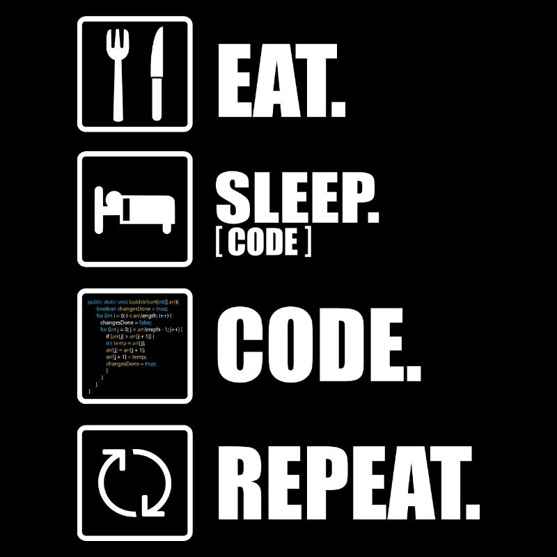 Informaticien drôle programmeur coder