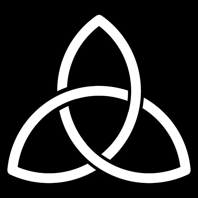 Celtic knot Celtic white symbol