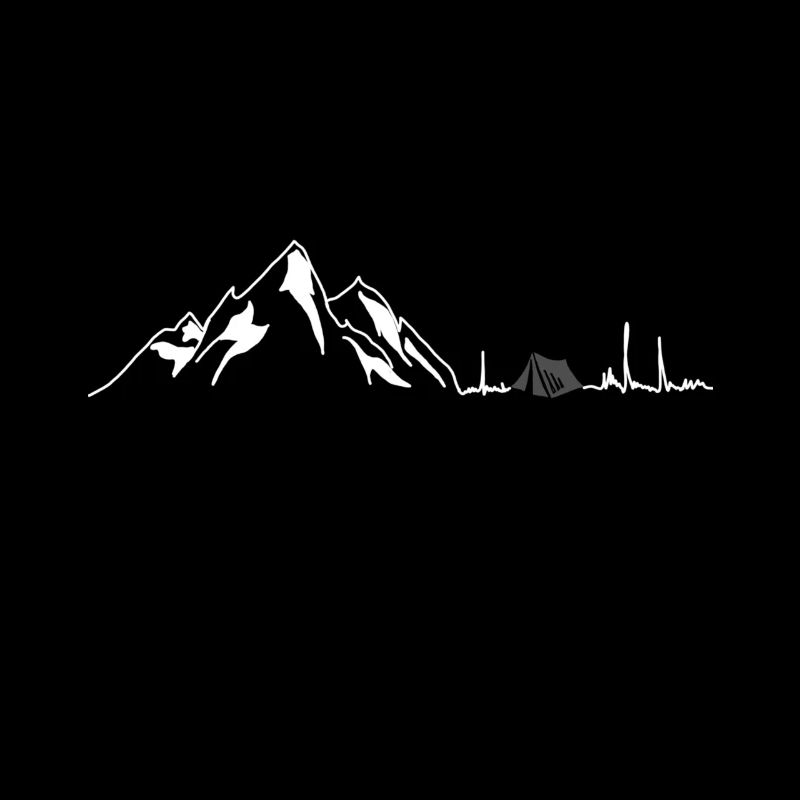 Man in nature for climbers and mountains