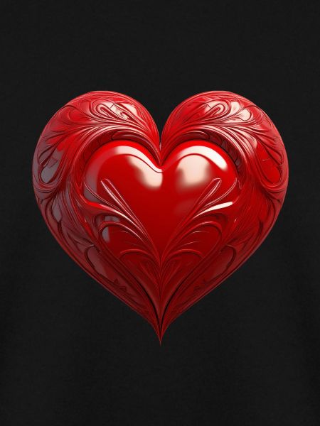 Rotes 3D Herz