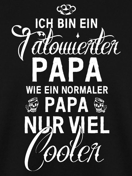 Tätowierter Papa
