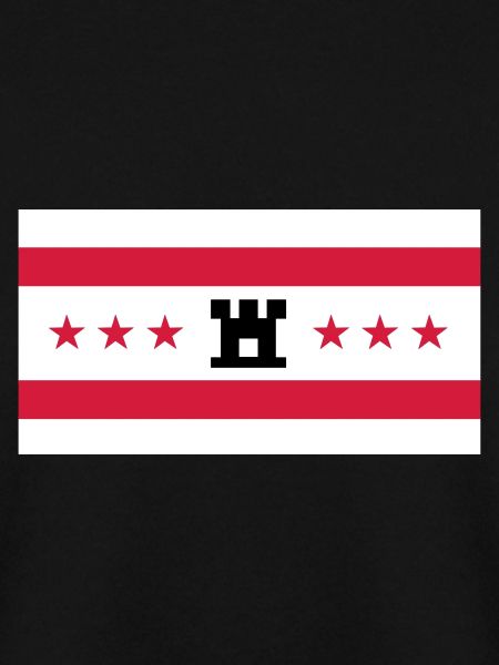 Die Flagge von Drenthe