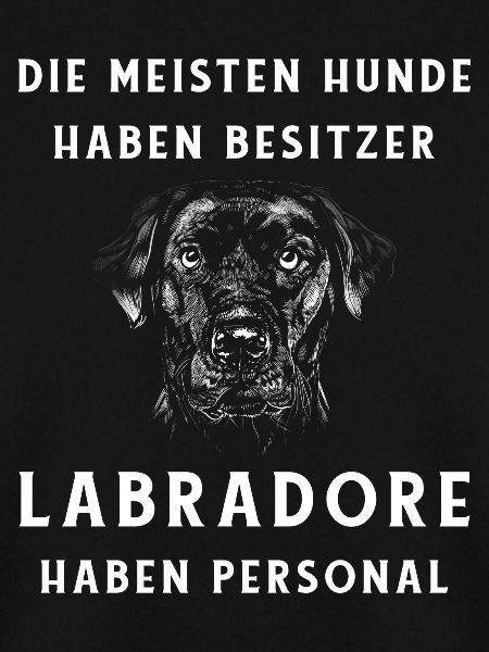 Lustiges Labrador Design