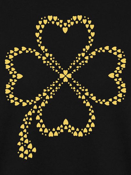 Funkelndes Klee Design