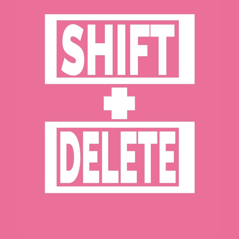 style de vie du clavier SHIFT+DELETE