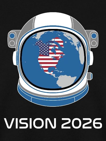 Vision 2026 USA Astronaut