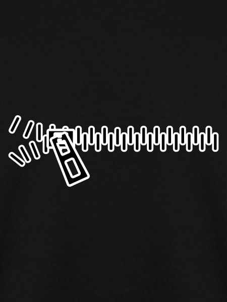 Reißverschluss horizontal