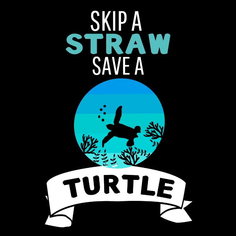 Ocean Animal Lovers Retro Save a Turtle