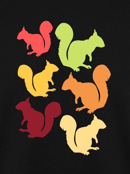 Retro Eichhörnchen