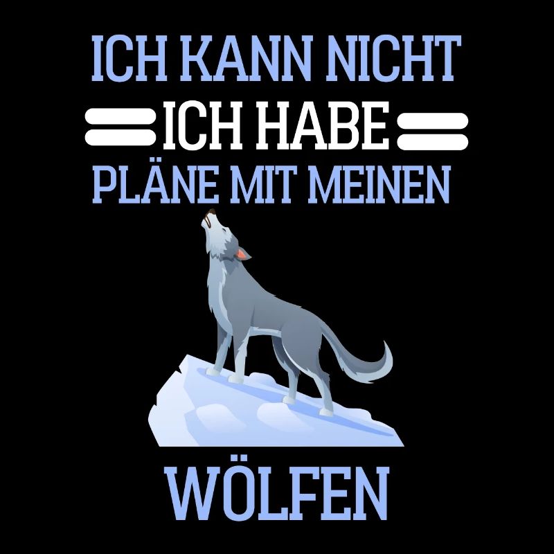 Raubtier Wald Tierfreund Lustiges Geschenk Wolf