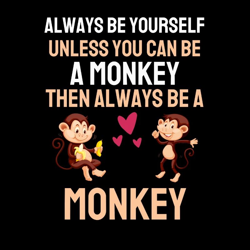 Monkey Lovers Zoo Animal Gift Funny Monkey