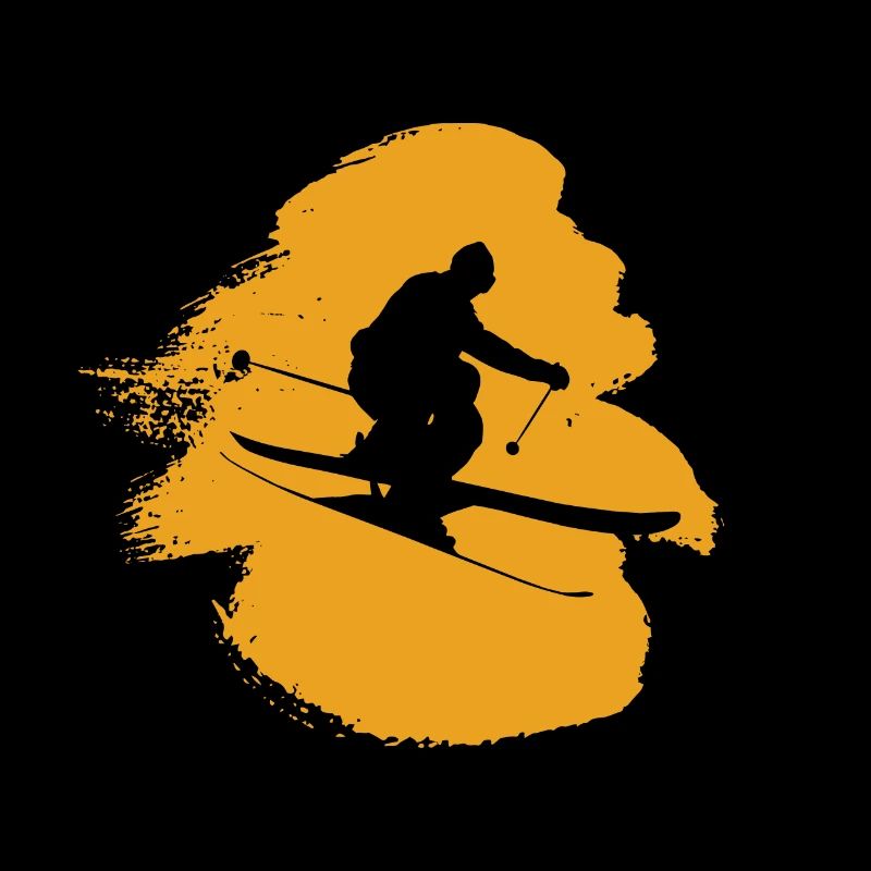 Skifahrer Skifahrer Freeskiing