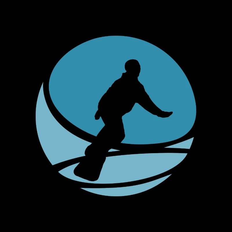 Snowboardfahrer Snowboard Wintersport
