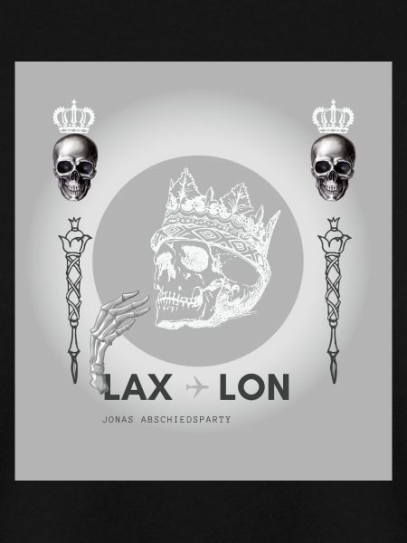 Reisender Skull in Silber