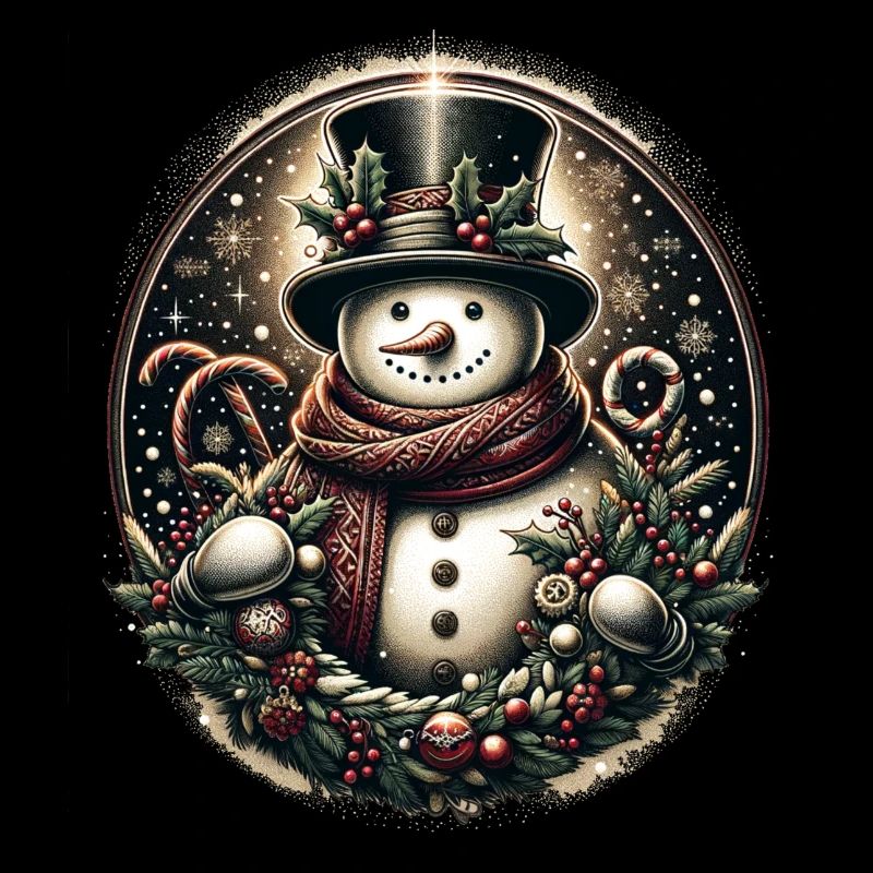 Schneemann Weihnachten