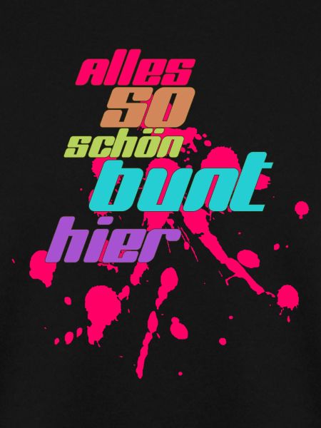 alles bunt
