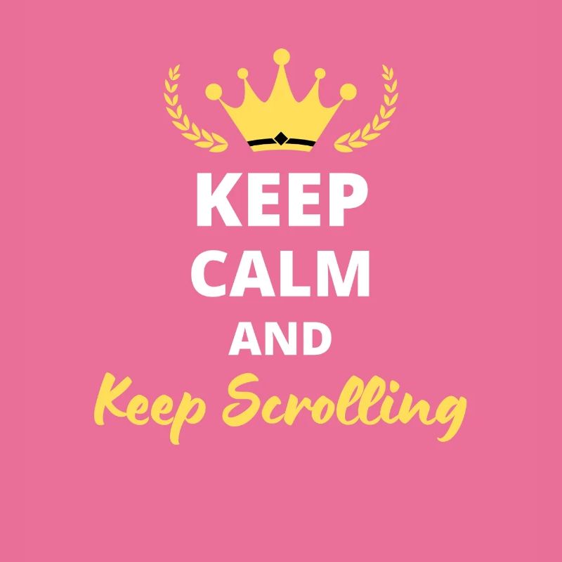 "Keep Calm and Keep Scrolling" - Screen Addict