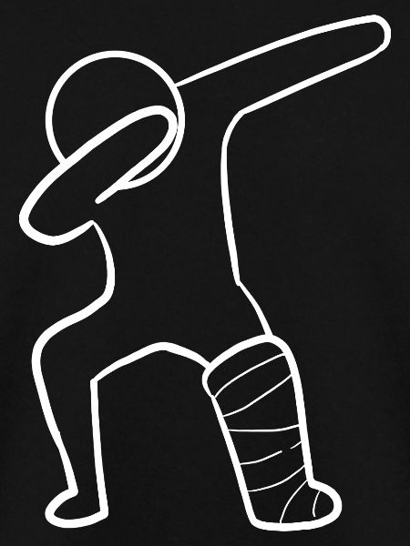 Broken leg