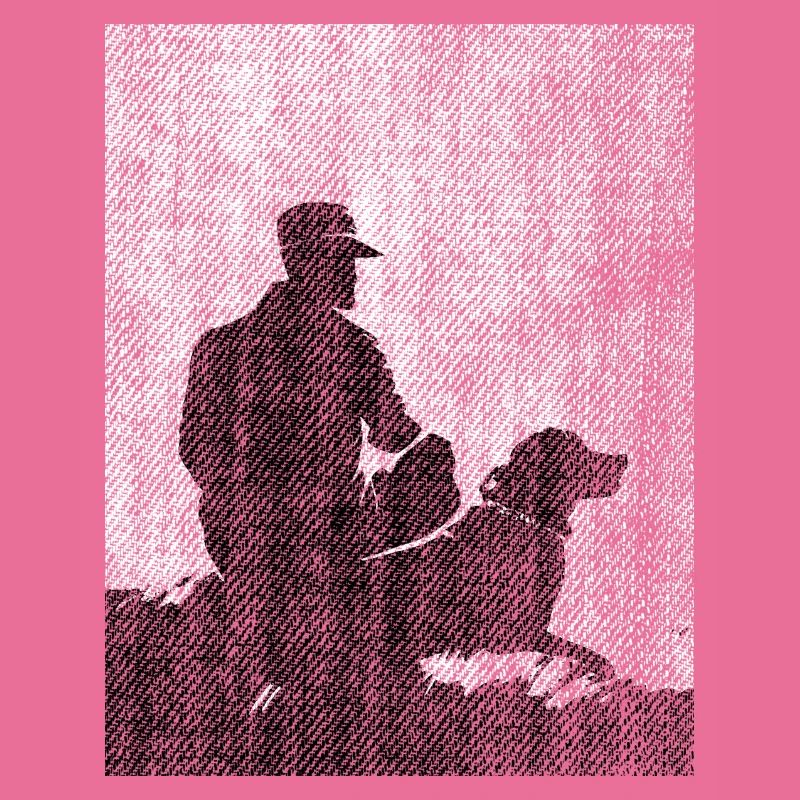 Beste Freunde Mann mit Hund