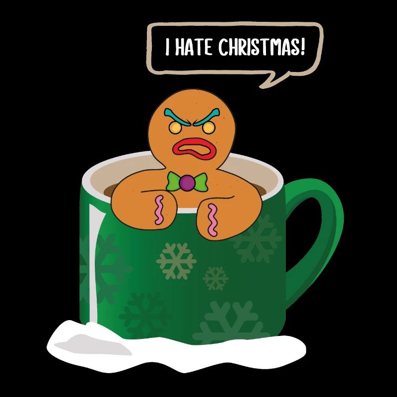 Anti Christmas  Hate Hater Gift Fun