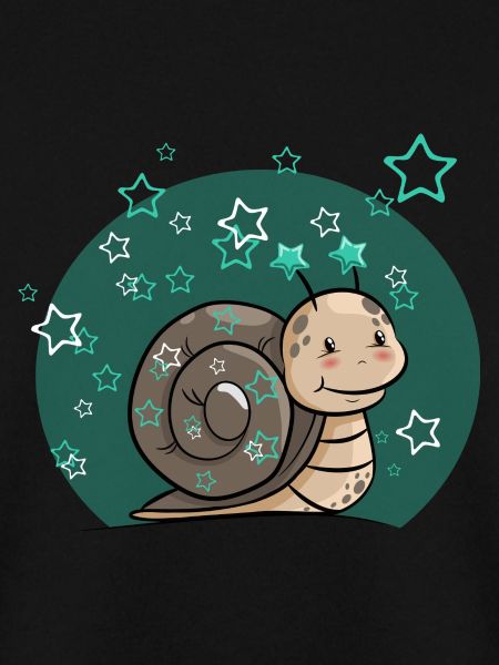 Schnecke mit Sternen