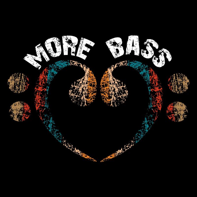 Plus de basses s’il vous plaît, grosse clé de fa