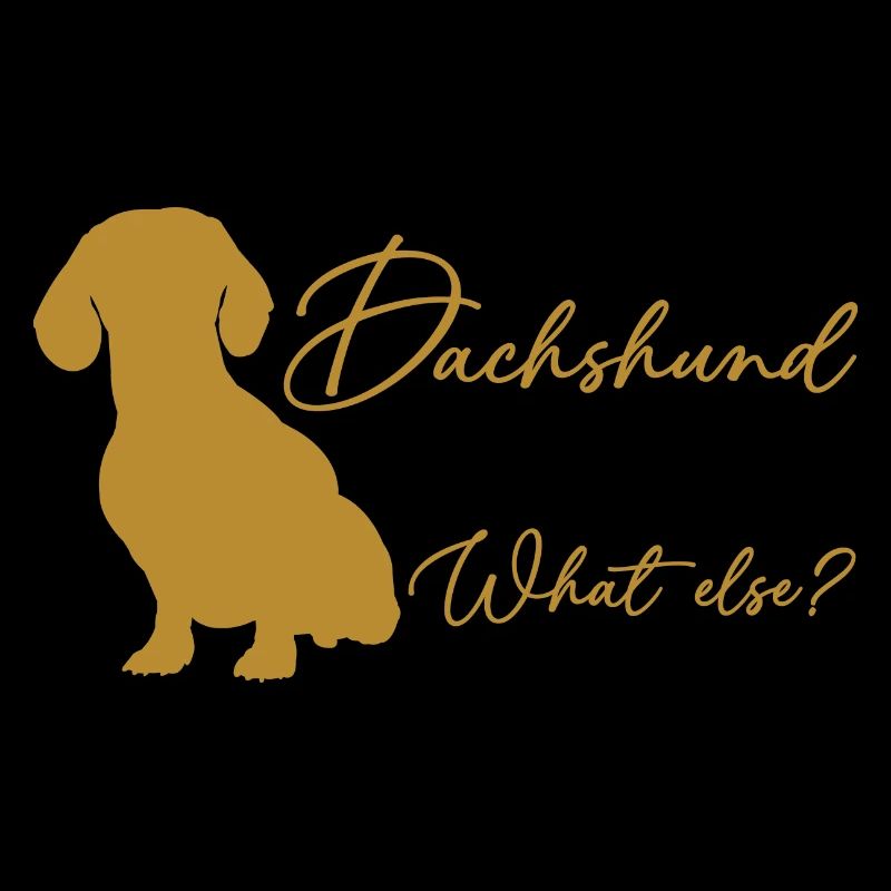 Dachshund, what else? Dachshund silhouette