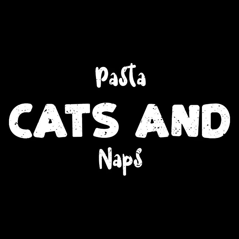 Pasta Cats And Naps - Cats