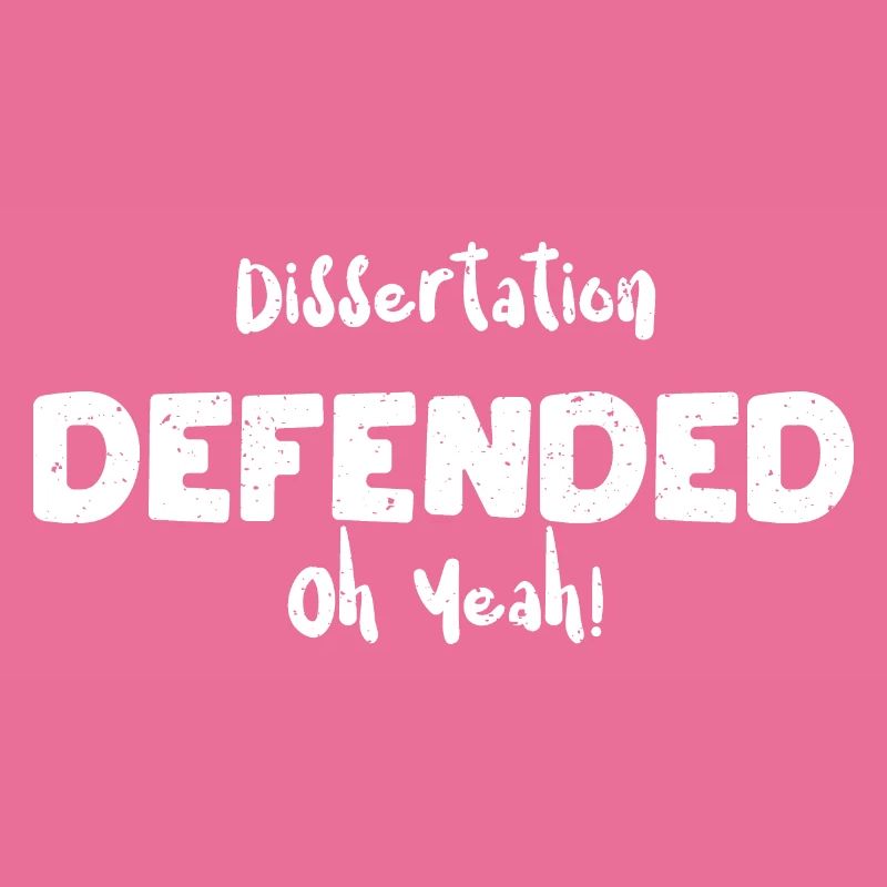 Dissertation Defended Oh Yeah!