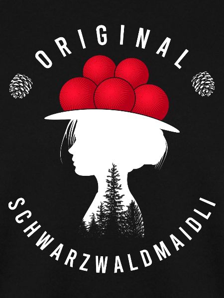 Original Schwarzwaldmädel Bollenhut Schwarzwald
