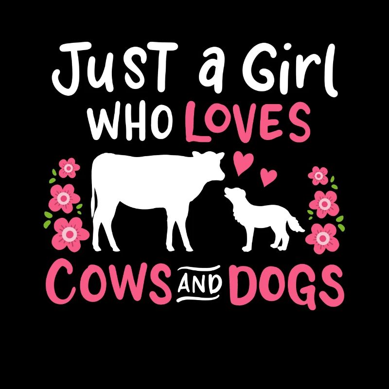 Kuh Hund Kühe und Hunde