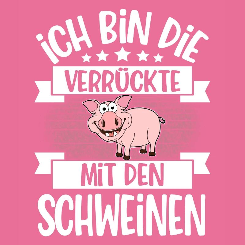 Schwein Landwirtin