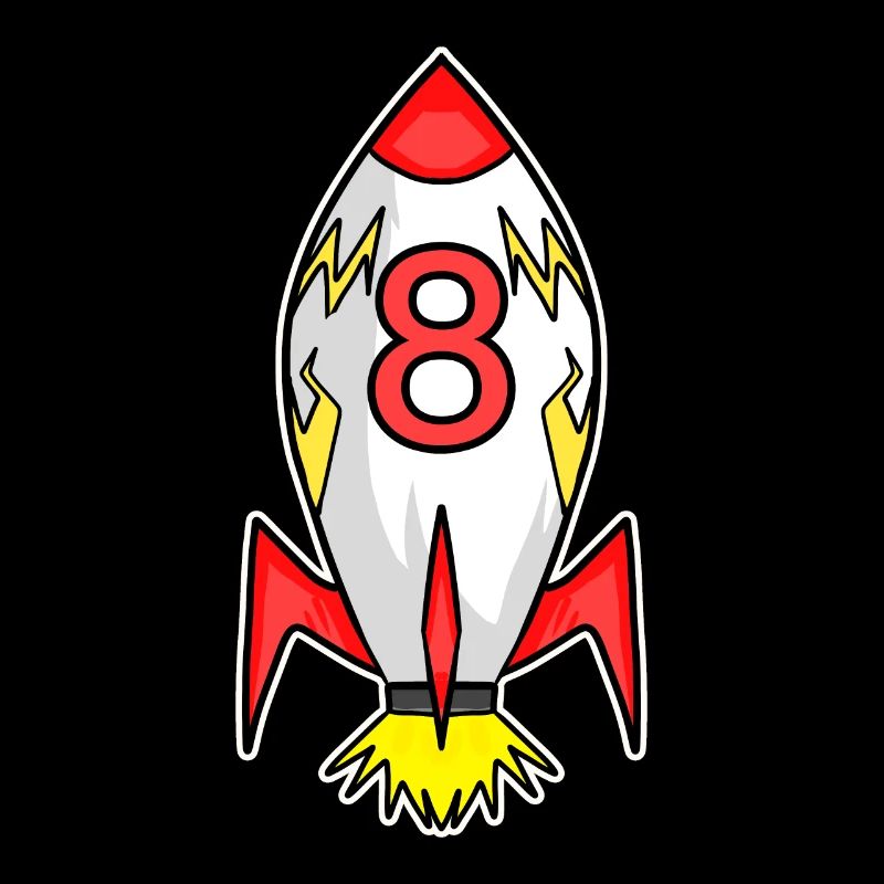 Rocket Boy 8th Birthday