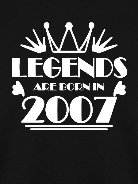 2007 - Born 2007