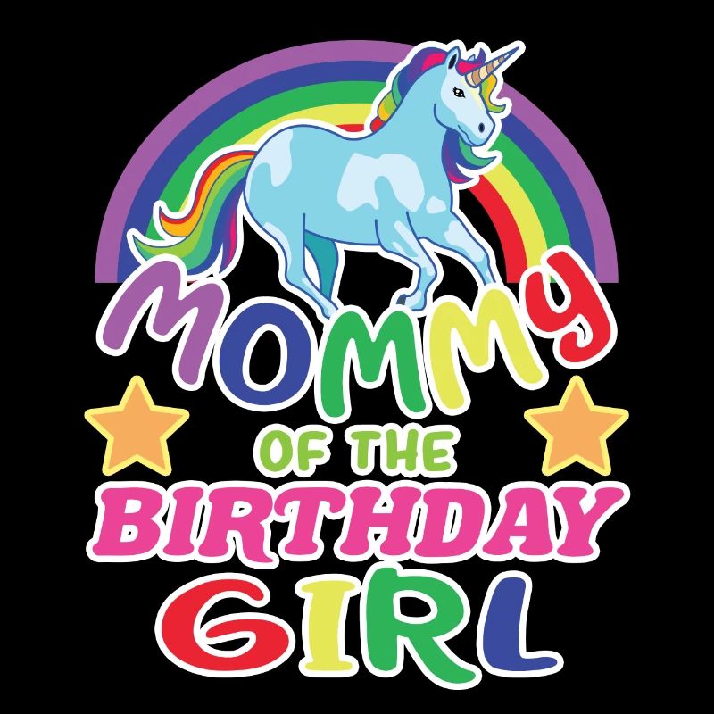 Mama des Geburtstagskindes Einhorns Geburtstag