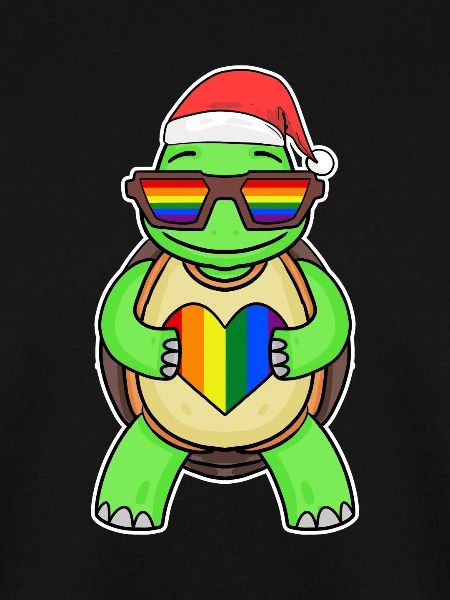 Turtle Rainbow Christmas