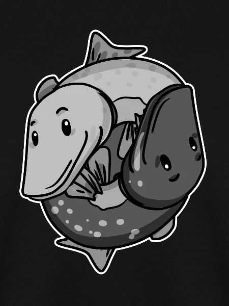 Yin Yang Hecht Fisch