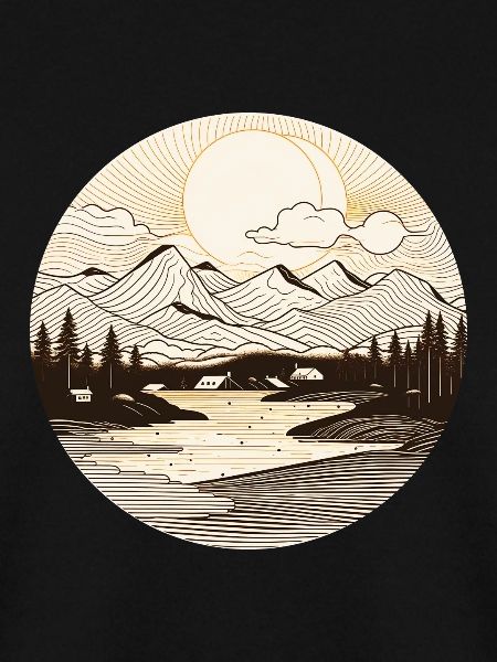landscape nordic style
