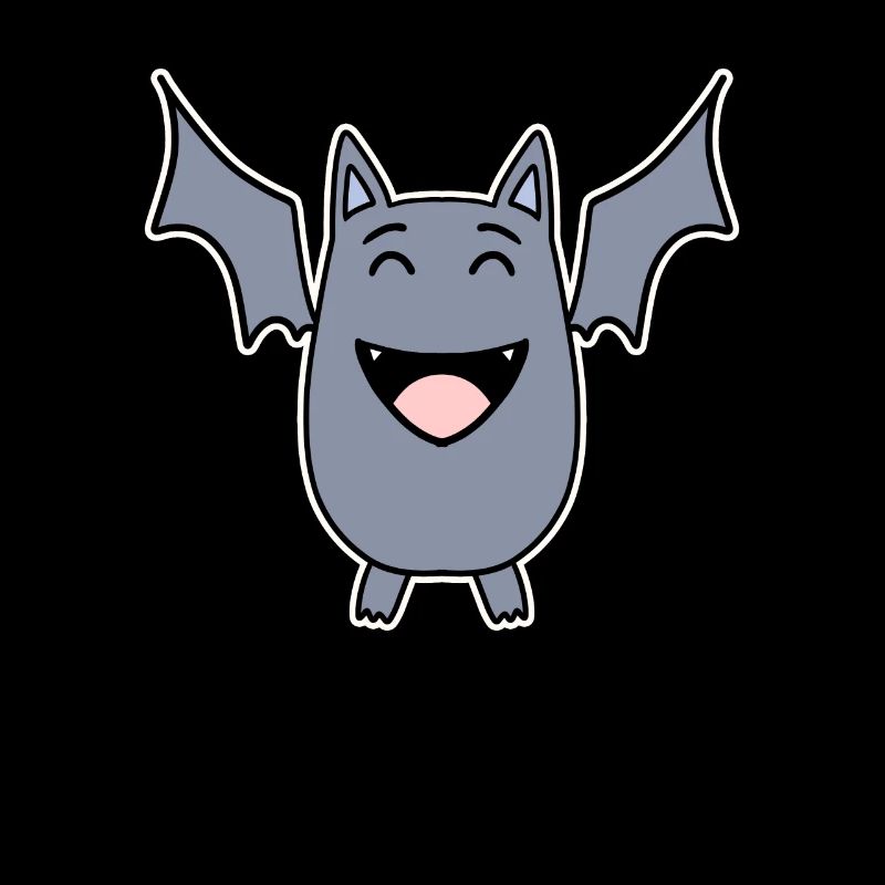 lachende Fledermaus