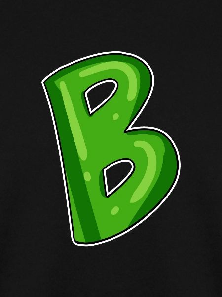 Buchstabe B - Anfangsbuchstabe B