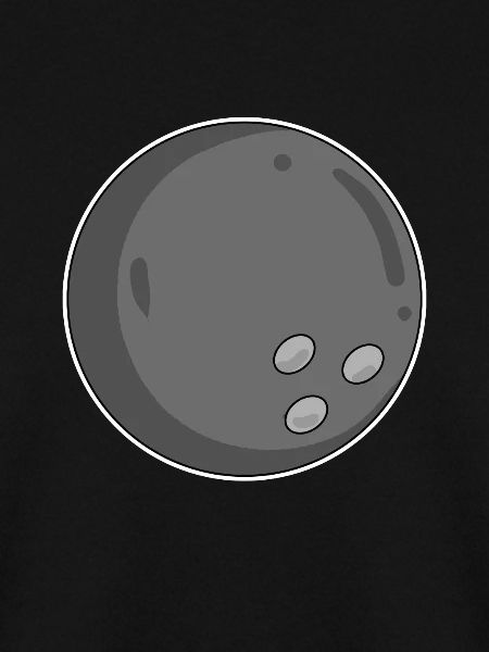 Bowlingkugel Kugel Schwarz