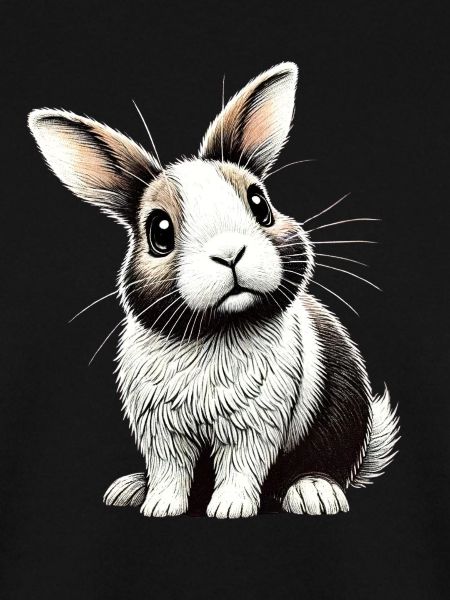 Entzückende Hasenillustration