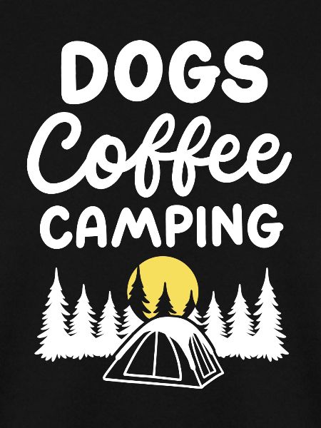 Hunde Kaffee Camping