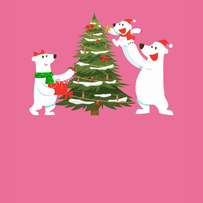 Eisbär Weihnachten
