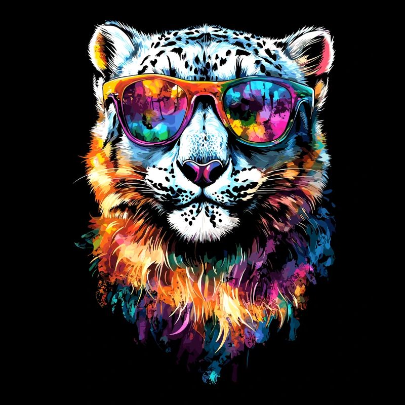 Snow Leopard Panther Big Cat Big Cat Leopard