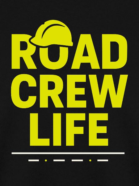 Straßenbauteam Asphalt Betonmannschaft