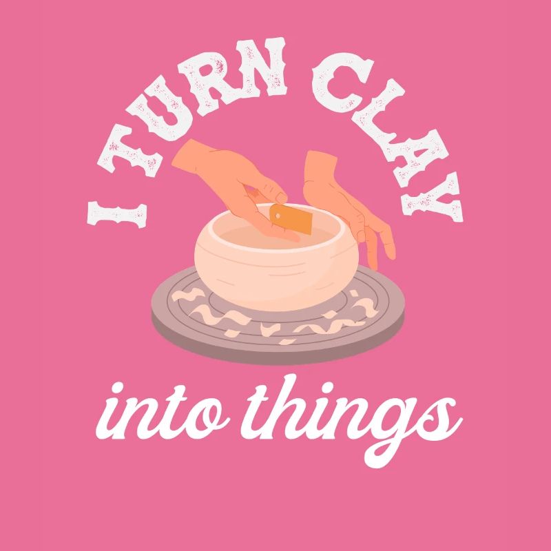Pottery: I shape clay into things