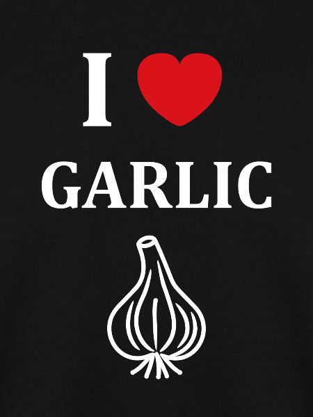 Ich liebe Knoblauch T-Shirt