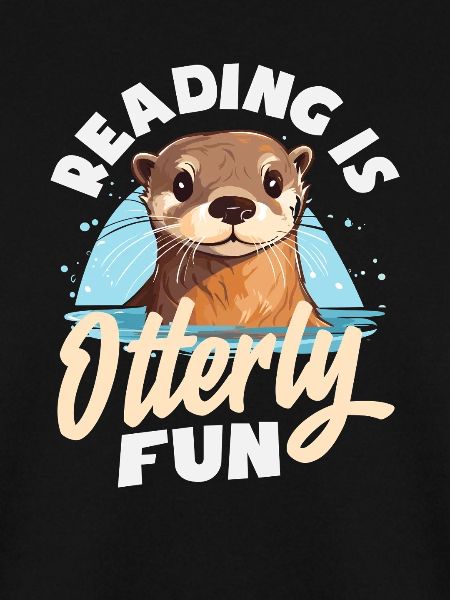 Seeotter Cartoon Lesen